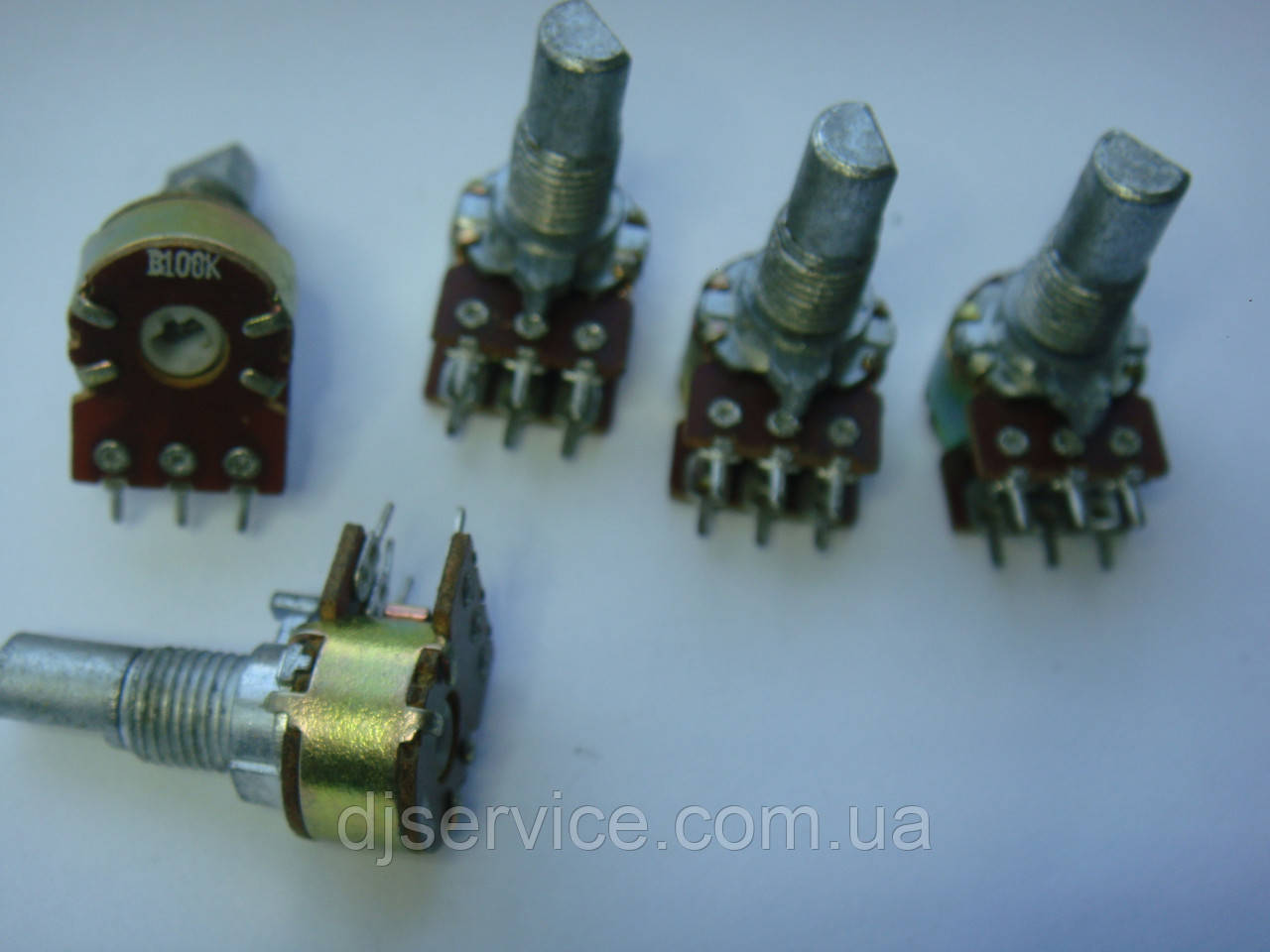 Потенціометр RK12 104b (b100k)