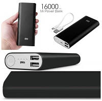 Портативное зарядное устройство Xiaomi Power Bank 16000 mAh + 2 USB