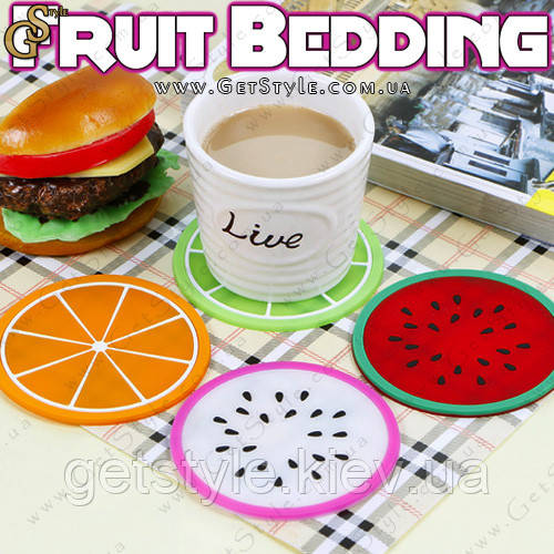Підставки під чашку - "Fruit Bedding" - 5 шт