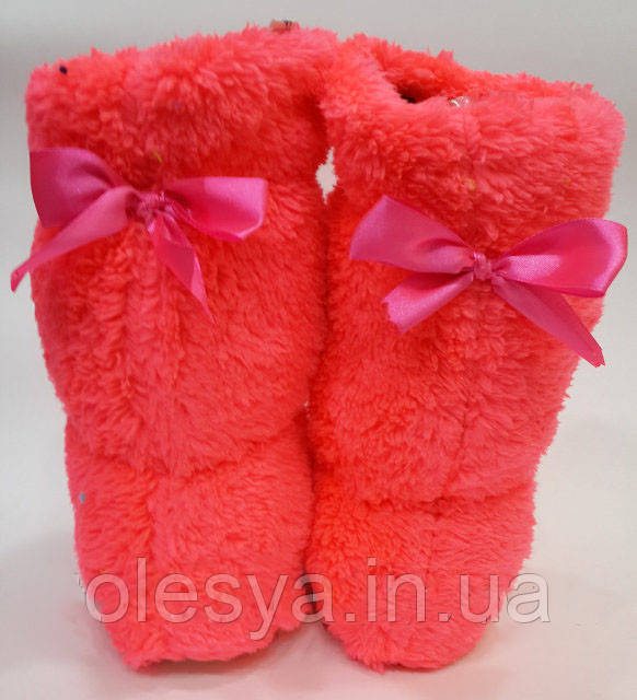Махрові хатні жіночі чобітки-теплий подарунок близьким! розмір 36 - фото 2 - id-p585790785