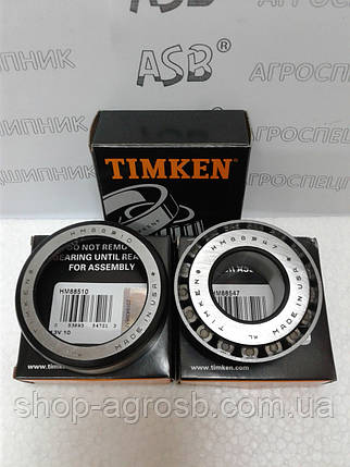 Підшипник TIMKEN HM88547/HM88510, фото 2