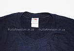 Світшот чоловічий синій светр легкий (глибокий темно-синій) Lightweight set-in sweat Fruit of the Loom,XL, фото 3