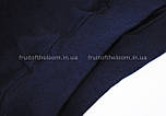 Світшот чоловічий синій светр легкий (глибокий темно-синій) Lightweight set-in sweat Fruit of the Loom,XL, фото 7