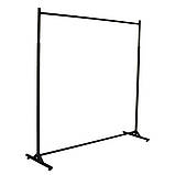 Стійка-вішало металева регульована з овальною перекладиною для одягу (від виробника), фото 5