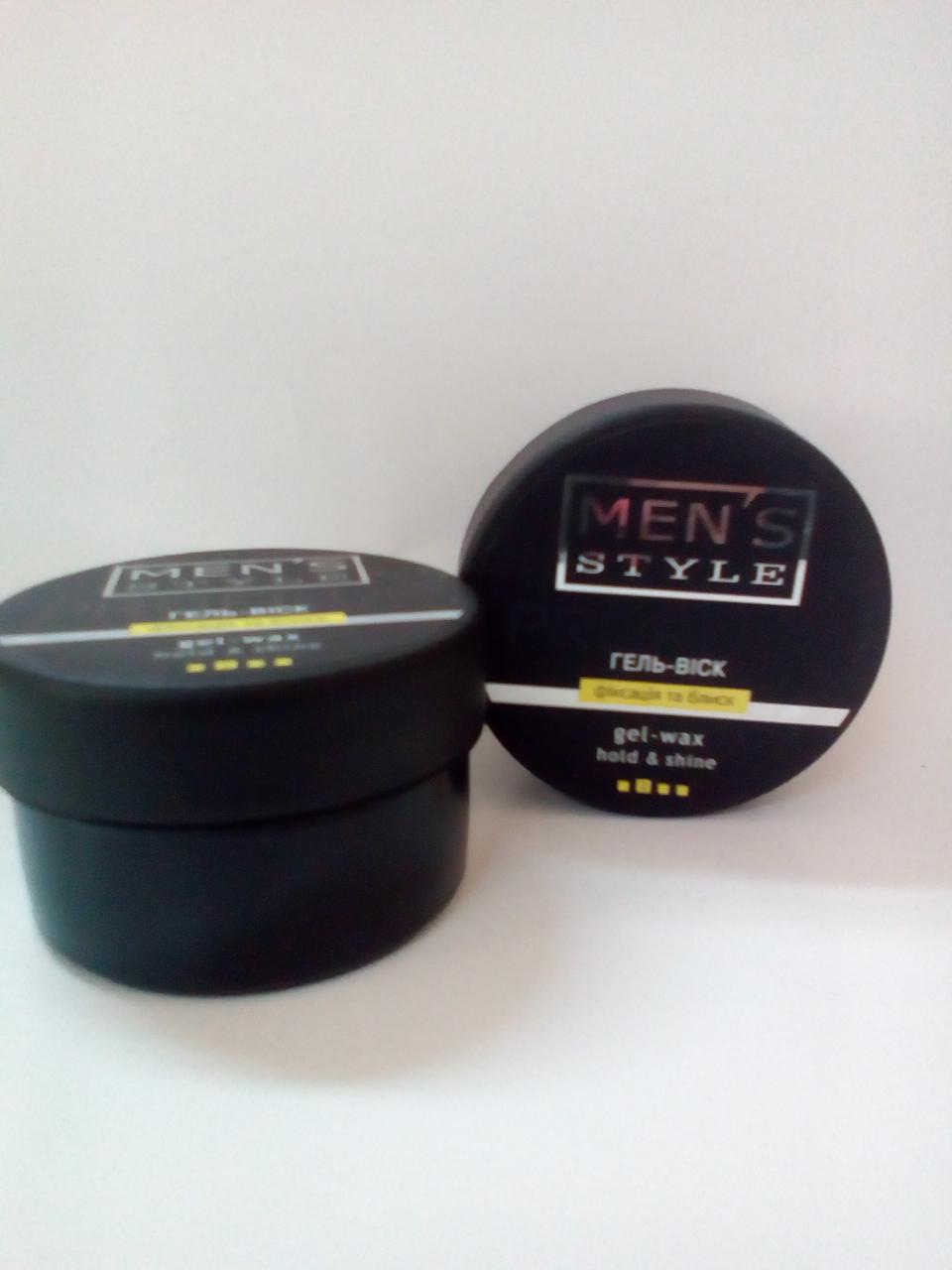 Гель-віск MEN'S Style (Фіксація та блиск) Profi Style (Viki) 80 г