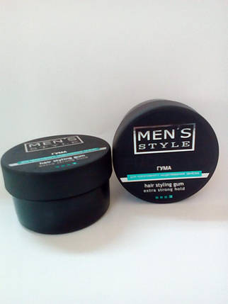 Гума MEN'S Style для креативного моделювання зачіски, Profi Style (Viki) 80 мл , фото 1