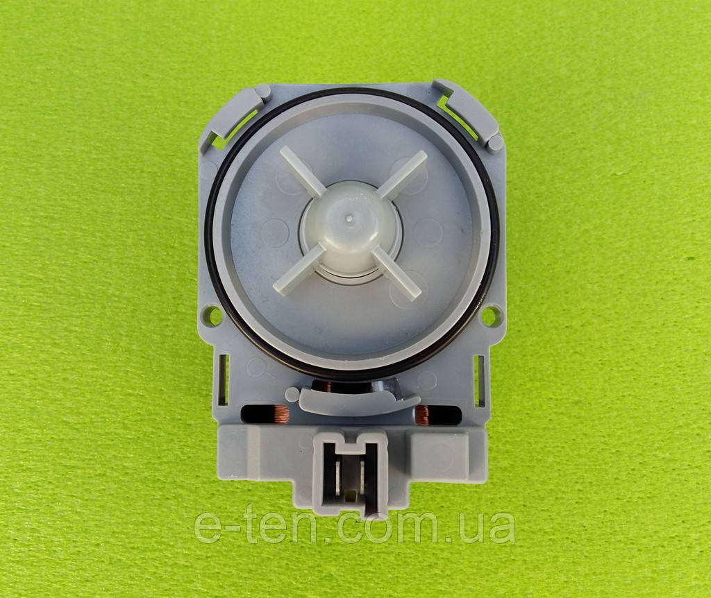 Насос на пральну машину — модель ASKOLL M50 / 30 W (на 3 засувки) / "контакти попереду під фішку" (Італія)