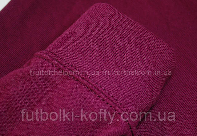 Женский бордовый свитшот 