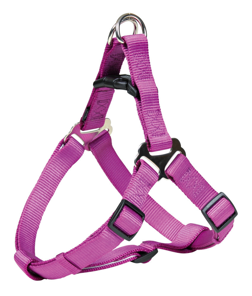 Шлея L 65-80 см One Touch малинова Trixie для собак, фото 1