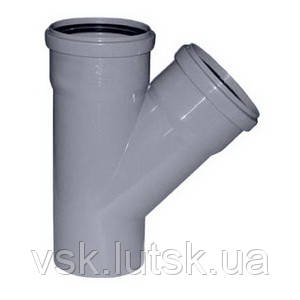Трійник 110х110х45 ПП (VALROM)