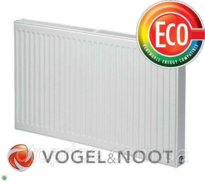 Сталевий панельний радіатор Vogel&Noot тип 22 висота 300, бок.