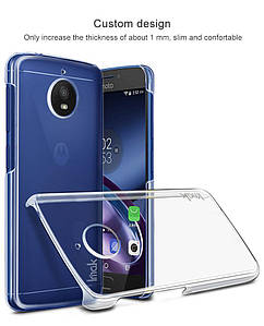 Прозорий пластиковий чохол Imak для Motorola Moto G5S