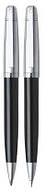 Набор шариковая ручка и карандаш Sheaffer Gift Collection 500 Chrome/Glossy Black CT BP+PCL Sh933190 черный