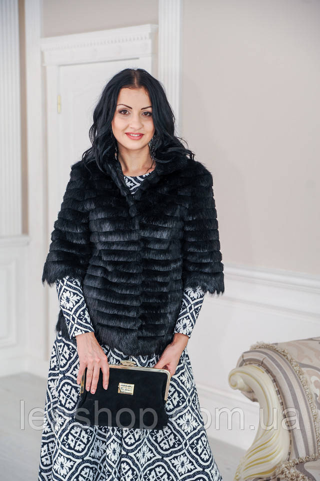 Шубка автоледи из стриженого меха нутрии Короткая шуба из нутрии фото