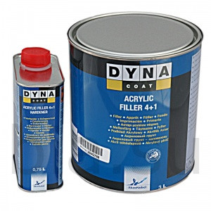 Ґрунт автомобільний Dyna Coat Filler 4+1 3 л, фото 1