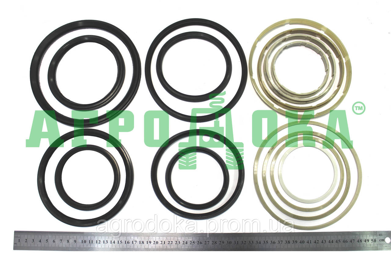 Ремкомплект гідроциліндра підйому кузова (4-х штоковый) (КамАЗ-6520,-6540 ЄВРО), фото 1