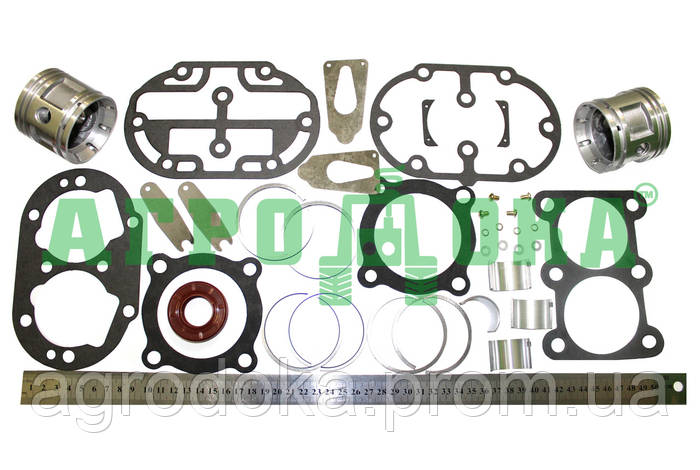 Ремкомплект компрессора (полный) Р-1 (лепестковая головка) (ЯМЗ Евро ...