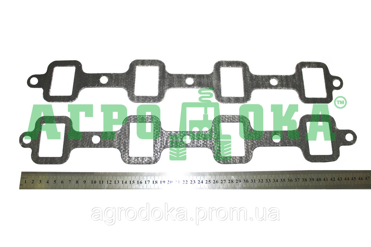 Набір прокладок колектора (2 шт) (ГАЗ-53), фото 1