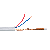 Коаксиальный кабель с питанием CCTV GV-01-R-RG-59 0.81CU60 + 2*CCA0,5