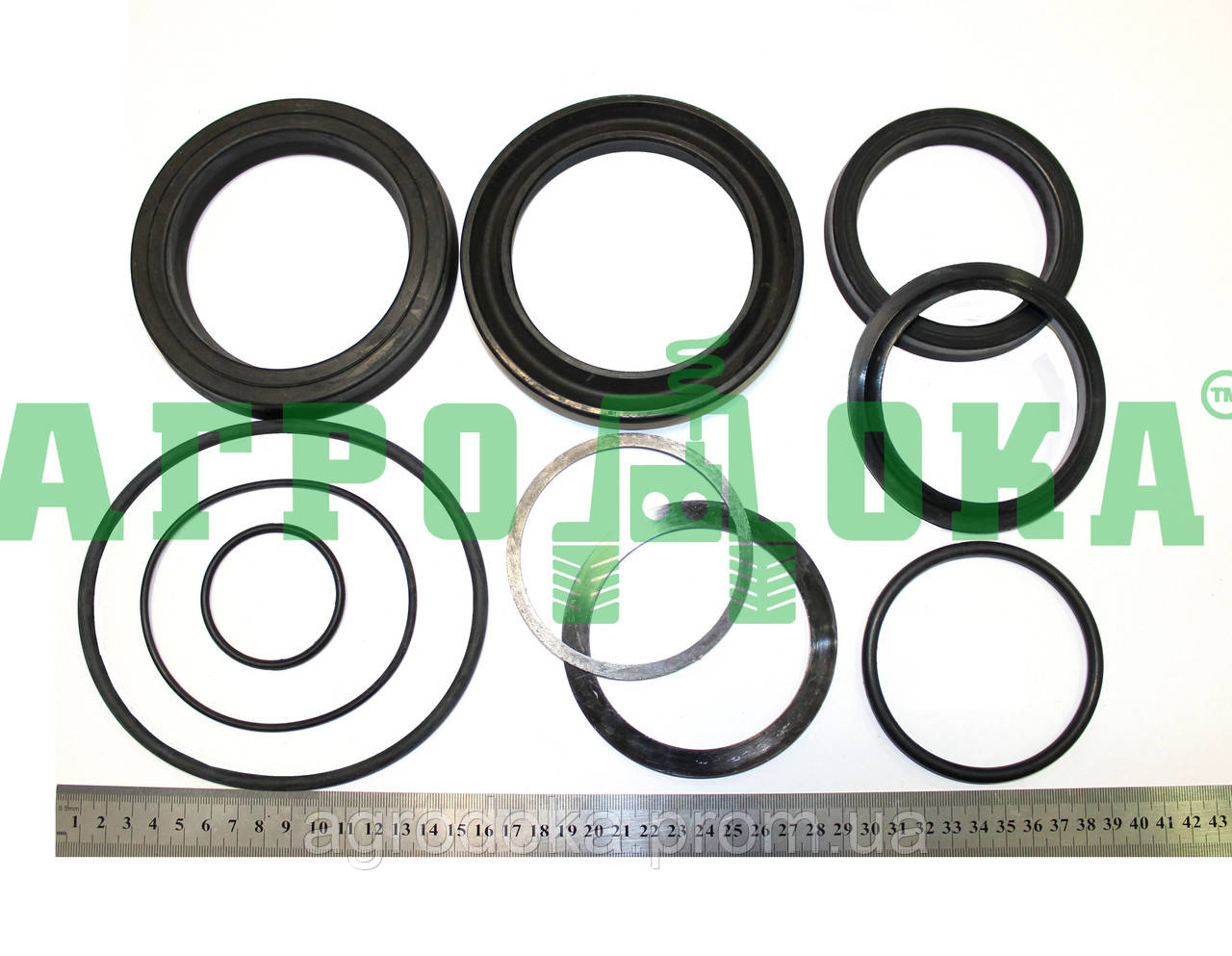 Ремкомплект гідроциліндра підйому стріли (125х80х1000) (ЕО-3322-Б/Д), фото 1