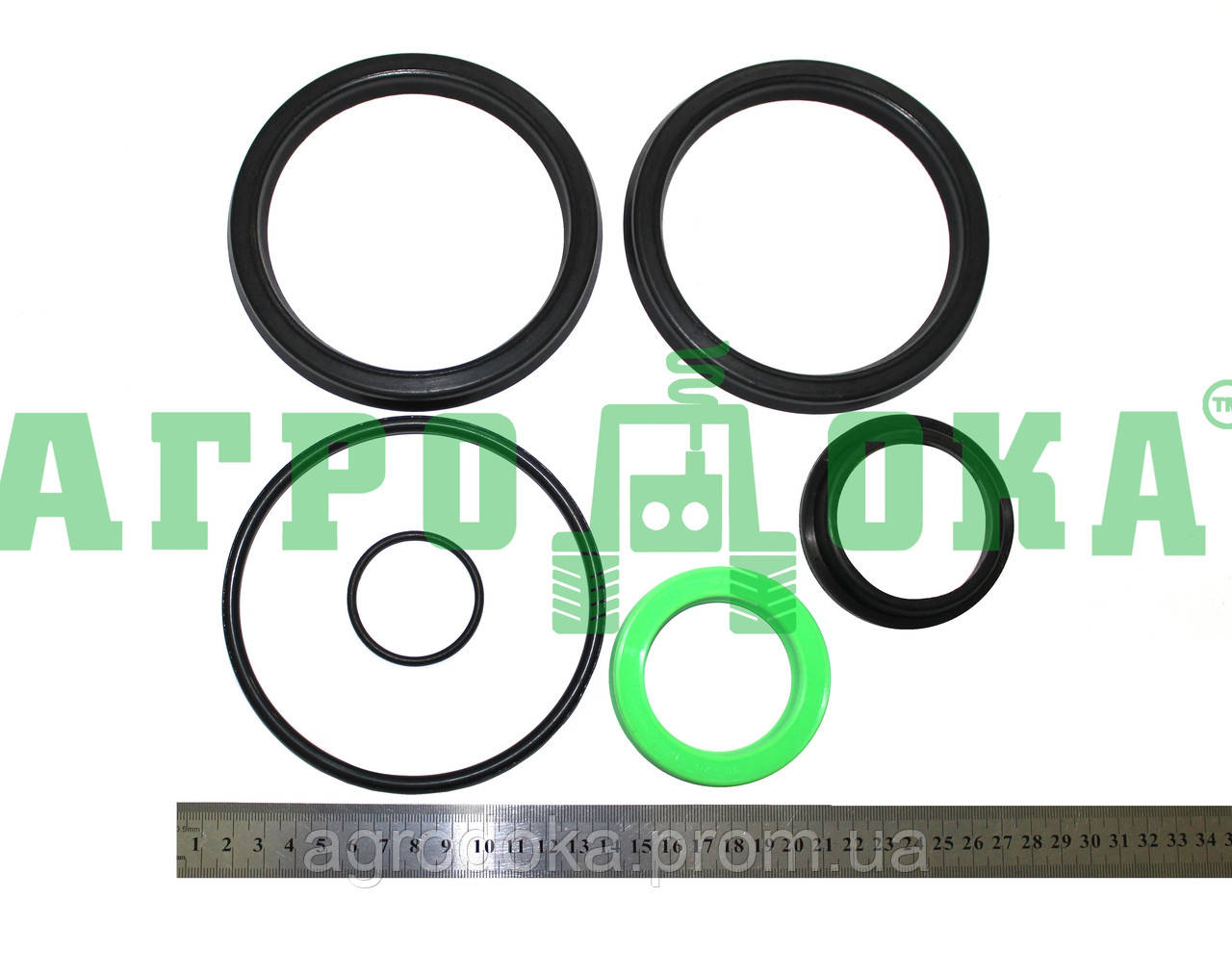 Ремкомплект гідроциліндра підйому стріли (125х56) (ТО-30), фото 1