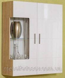 Тумба-вітрина навісна Ельза МР-2856 (БМФ) 1100х320х1300мм, фото 1