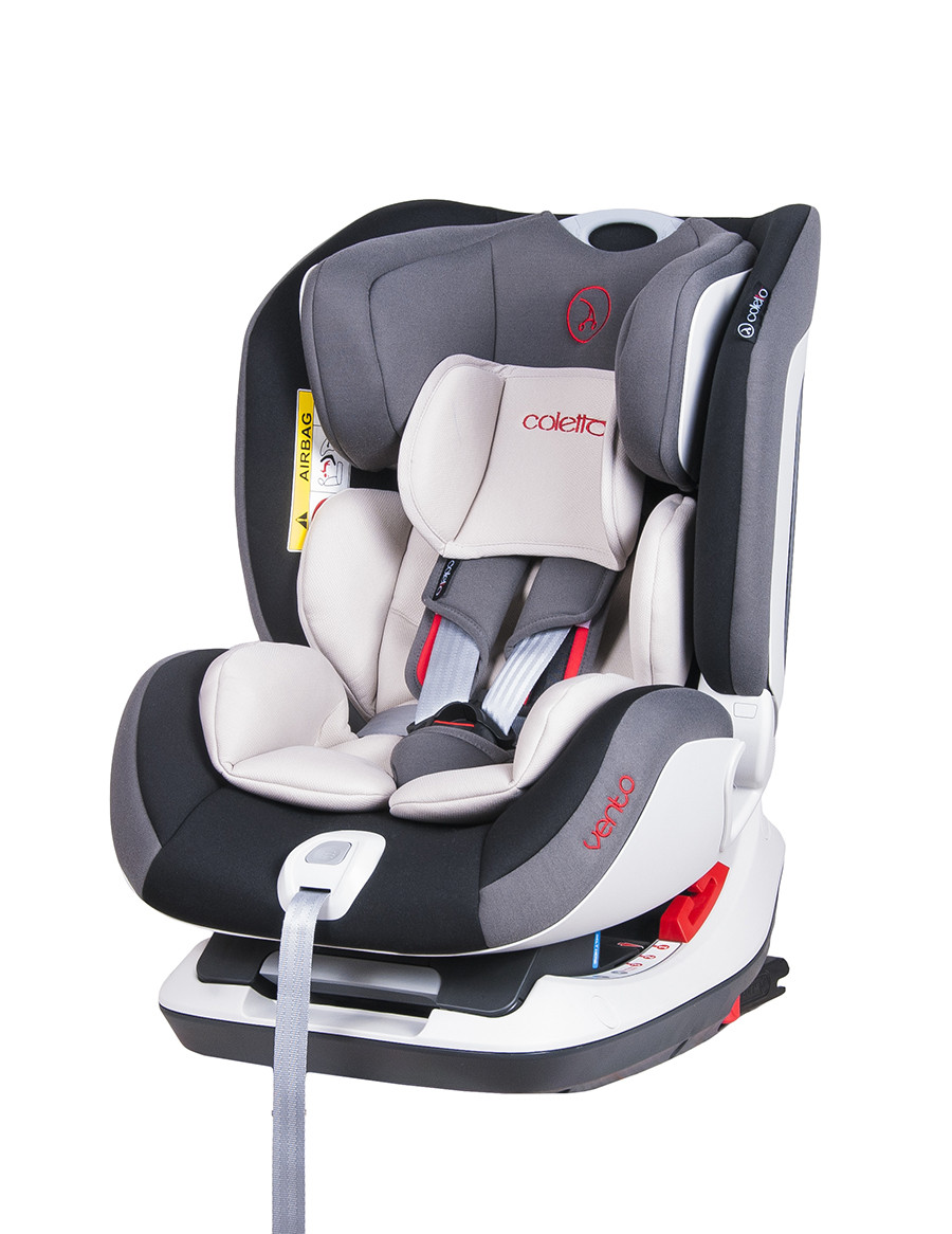 Дитяче автокрісло Coletto Vento izofix Grey