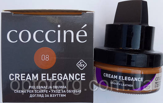 Крем Коньяк Кочині Coccine для гладкої шкіри з губкою 50мл, фото 3