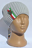 Яскрава демісезонна шапка для хлопчика.Bos'ka.Польща., фото 2