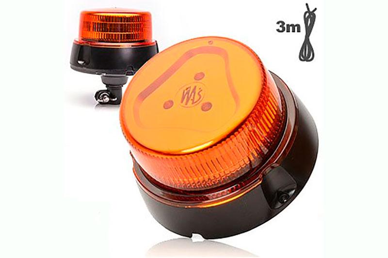 Проблисковий сигнальний маяк жовтий світлодіодний WAS 852.6 W112