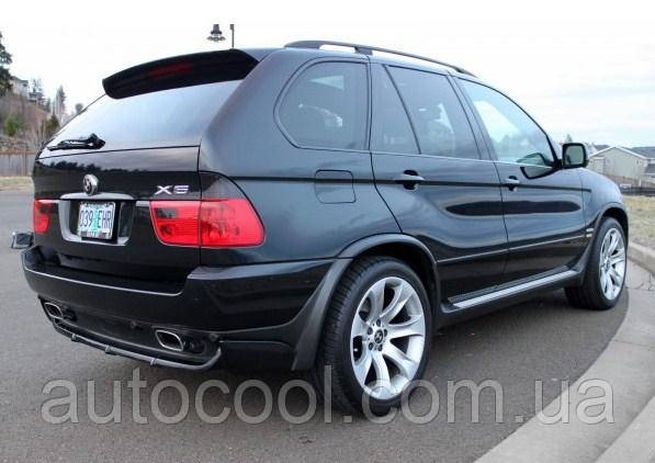 Накладка на задній бампер BMW X5 E53 1999-2006 г.в. у стилі 4.8, фото 1
