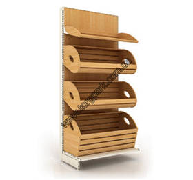 Стелаж торговий хлібний Модерн