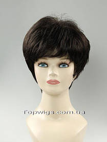 Жіноча перука Zina (Термоволосся): колір 4 гіркий шоколад