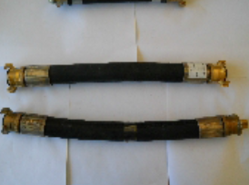 Нижній повітряний шланг DN 25, 40 bar. довжина 900мм, зєднання GEKA SH R 1 1/4" AG Worker N1