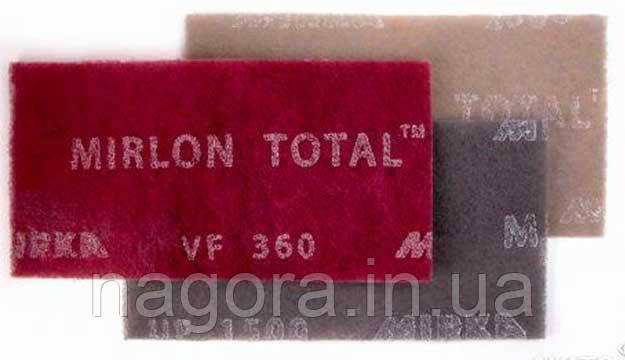 Шліфувальний повсть Mirlon Total 115х230 мм, UF 1500, сірий MIRKA