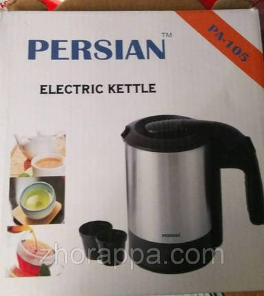 Електрочайник Persian PA-105. Дорожній електрочайник SC-022 Black, 1000 Вт., фото 3