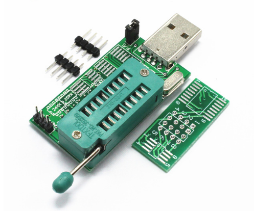 Програматор CH341A USB для EEPROM / FLASH 24 / 25 серії, фото 1