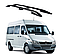 Рейлінги Mercedes Sprinter 901 1995-2006 з пластиковим кріпленням, фото 4