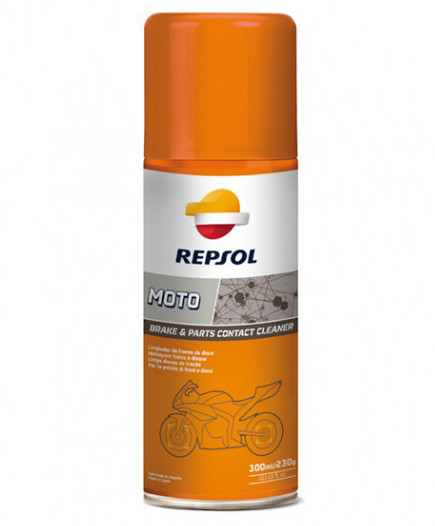 Спрей-очисник Repsol Moto Brake & Parts Contact Cleaner (300 мл)