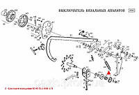 Шестірня кільцева 8245-511-008-173.  Кільцева шестерня Famarol. Запчастини до прес-підбірників FAMAROL