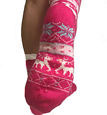 Шкарпетки в'язання на хутрі жіночіНО12, фото 2