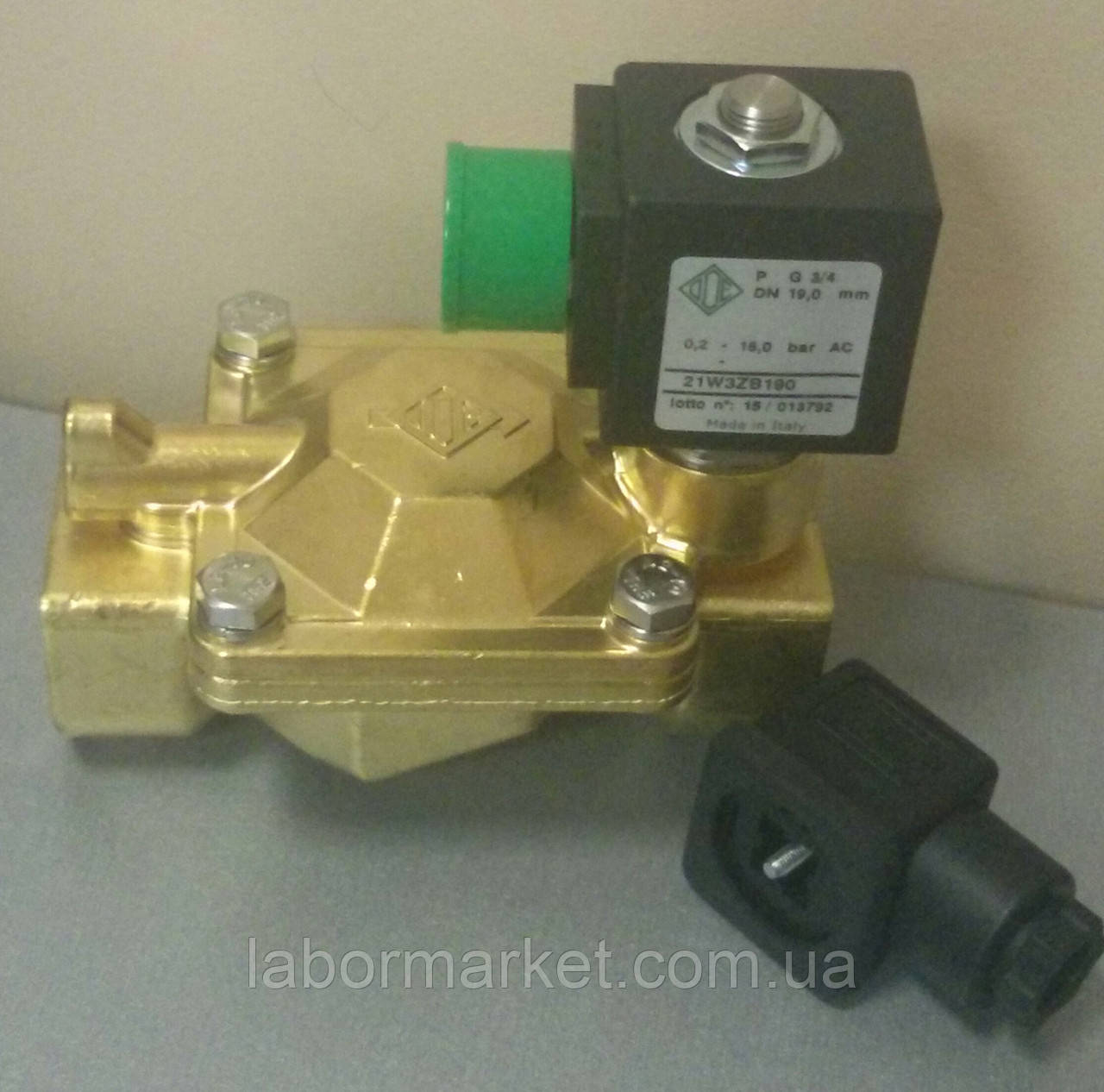 Клапан электромагнитный непрямого действия 21H9KE(V)180, Италия - фото 6 - id-p353374460