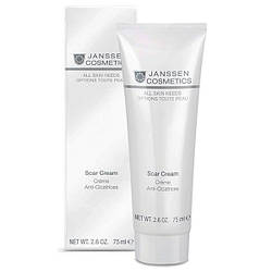 Загоювальний крем на шрами, рубці JANSSEN All Skin Needs Scar Cream 75 мл