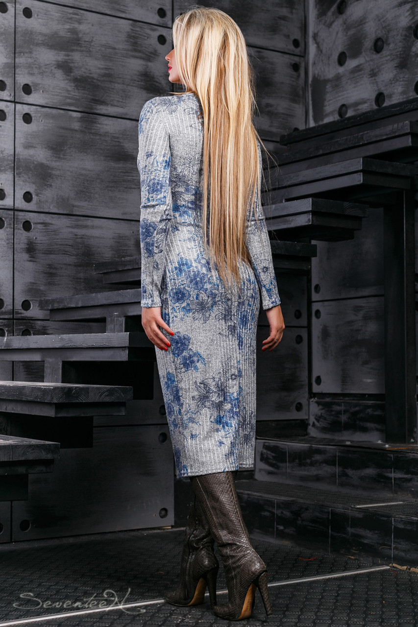 Стильное женское платье 44-50 ,доставка по Украине - фото 3 - id-p586555487