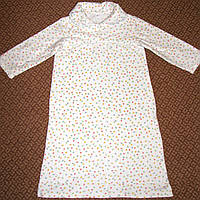 Ночная рубашка детская, ночнушка фланель теплая р.110 на 4-5 лет