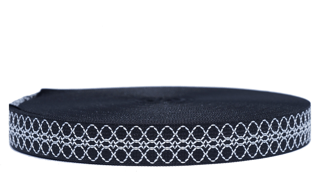 Тасьма окантовочна 20 мм, лямовка декоративна арт. 008 50 м