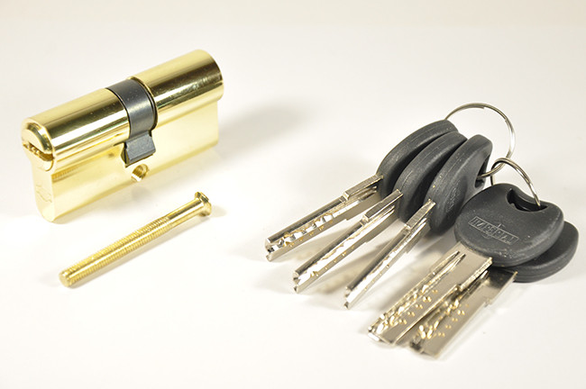 Циліндр Imperial 70 мм 35х35 цинк 5 кл комп. жовтий