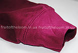 Чоловічий реглан бордовий теплий светр Fruit of the Loom,2XL, фото 3