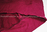 Чоловічий реглан бордовий теплий светр Fruit of the Loom,2XL, фото 4