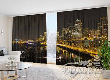 Фото Штори "Берегова лінія Вашингтона" - Будь-який розмір, читаємо опис!